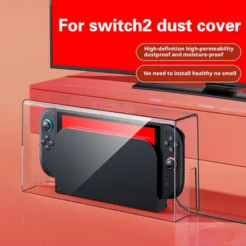 Acryl Staub Abdeckung Für Switch2 Spielkonsole Staubdicht Wasserdicht Transparent Acryl Hard Covers Spiel