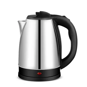 2,0 l Edelstahl-Wasserkocher silbergrau Basis trennung Desion rost beständig langlebig für das Home Office