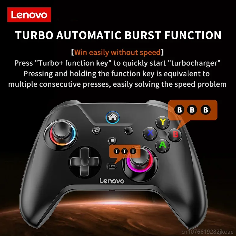 Neues Lenovo S02 Wireless Controller Bluetooth Gamepad für – Bild 6