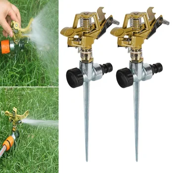 Gartensprinkler 360 ° Rotierendes Bewässerungssystem Automatische
