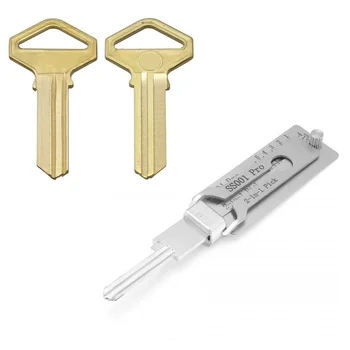 Lockpicking Schlossdecoder SS001 O-Ring Aufnahmewerkzeug-Set Schlosserwerkzeuge Schlüsseldecoder
