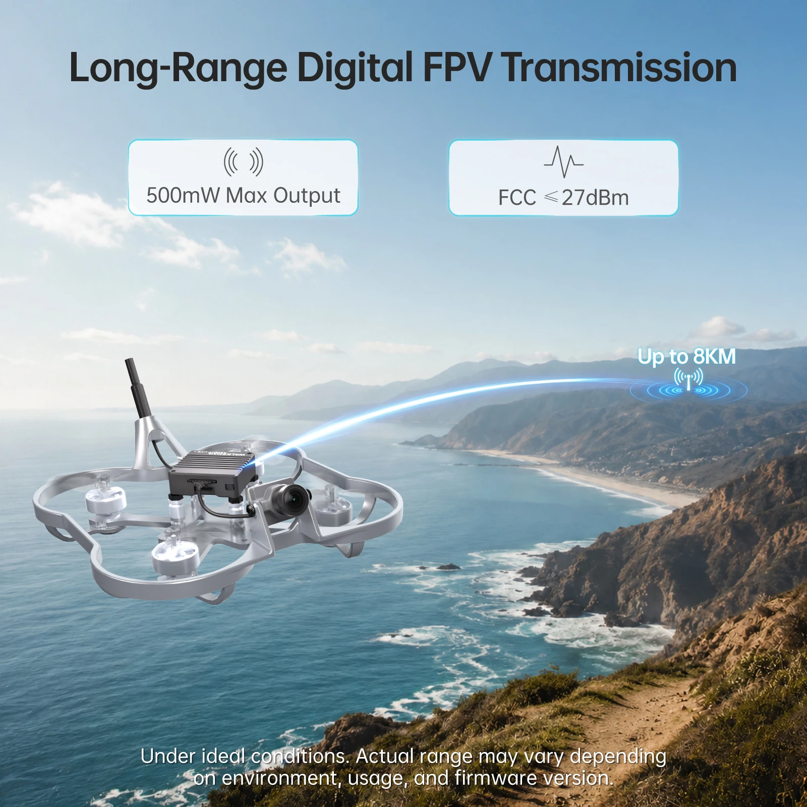CADDXFPV Ascent Lite+ VTX 1080P 100fps HD Digitaler – Bild 3