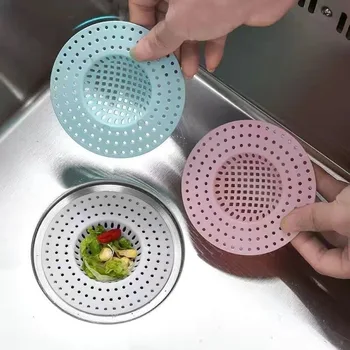 Küche Waschbecken Filter Mesh Ablauf Loch Falle Abfall Bildschirm Boden Abläufe Sieb Haar Catcher für Küche