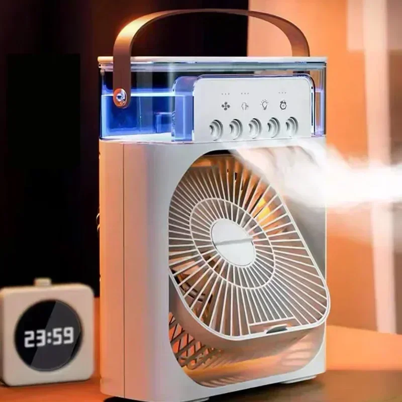 Tragbarer Luftbefeuchter-Ventilator, Klimaanlage, Haushalt – Bild 5