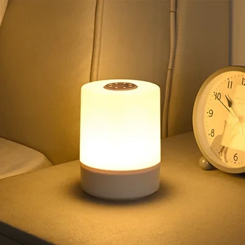 LED-Nachtlichter Dimmbare Aufladbare Schreibtisch-Nachtlampen Schlafzimmer Nachttischbeleuchtung Dekoration