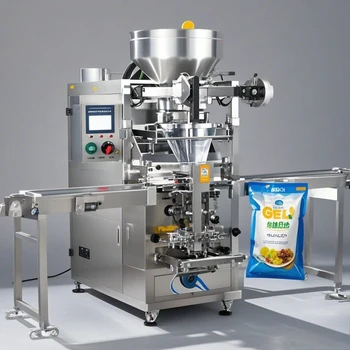 Vertikale Verpackungsmaschine mit vollständig rostfreien Kontaktteilen