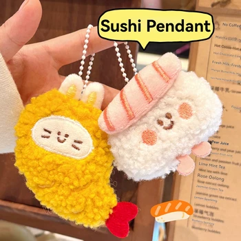 Süße Lebensmittel Puppe Anhänger Plüsch Sushi Essen spielen Anhänger Rucksack Schlüsselanhänger Anhänger