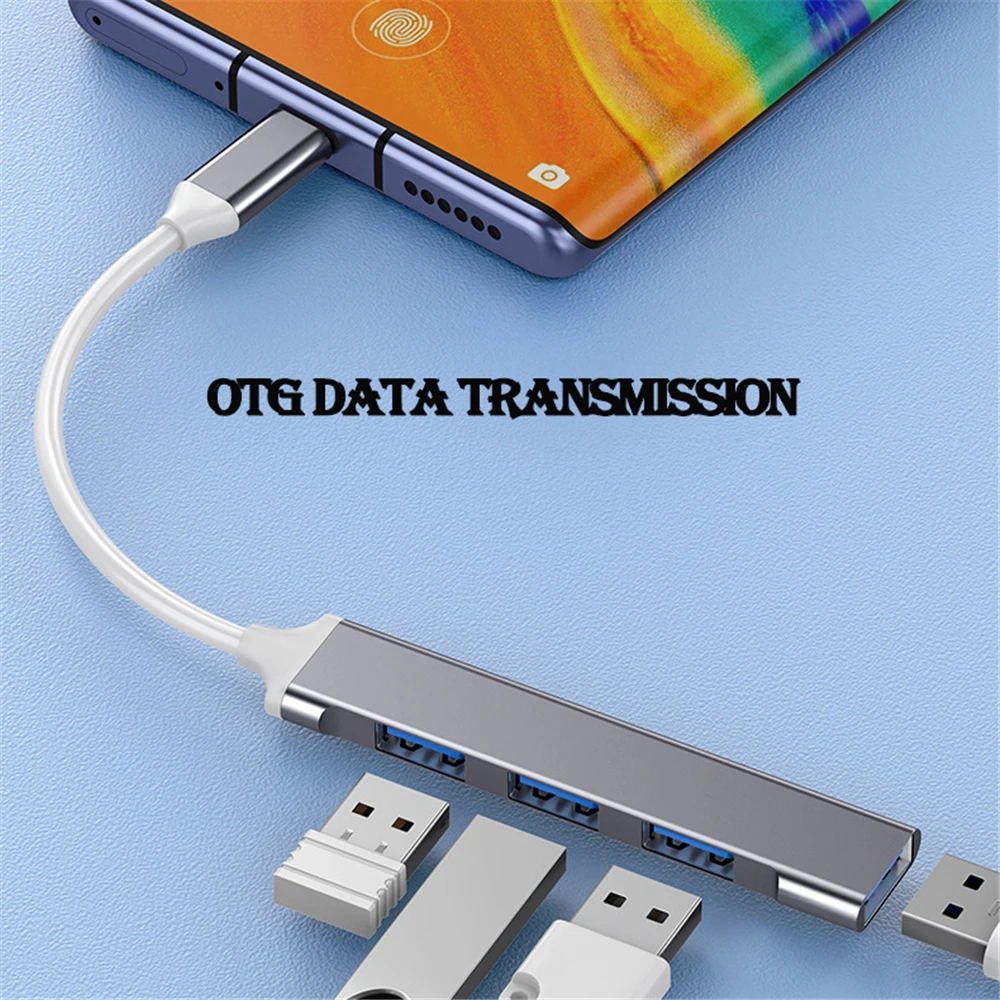 USB 3.0 Hub mit 4 Anschlüssen, 5 Gbit/s, für PC – Bild 6