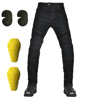 Motorradhose, Reitjeans, Anti-Fall, klassische Motorradfahrerhose, Rennhose für alle Jahreszeiten