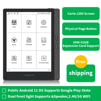 Eingetroffen: Meebook M7 Ereader Jephoi Creek 6,8" 300 PPI Andorid 11 OS mit 3 GB RAM und phycialer