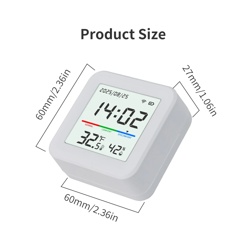 Tuya WiFi Smart Temperatur- und Feuchtigkeitssensor – Bild 6