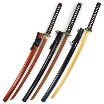 Kampfsport ausrüstung, ummantelter Bambus, langes Samurai-Holz messer, Kendo, Schwert zeichnung