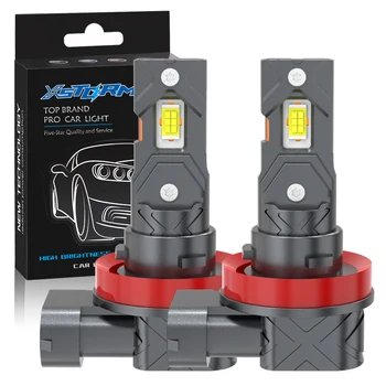H8 H11 LED Auto Scheinwerfer Lampen Canbus 9005 HB3 9006 HB4 CSP LED Scheinwerfer 100 W Turbo Auto Lampe 6000