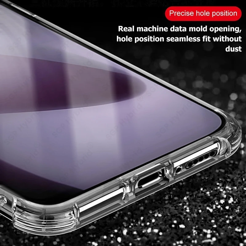 Für iPhone 17 Pro Max 17e Hülle Klare Kristall-TPU Weiche – Bild 2