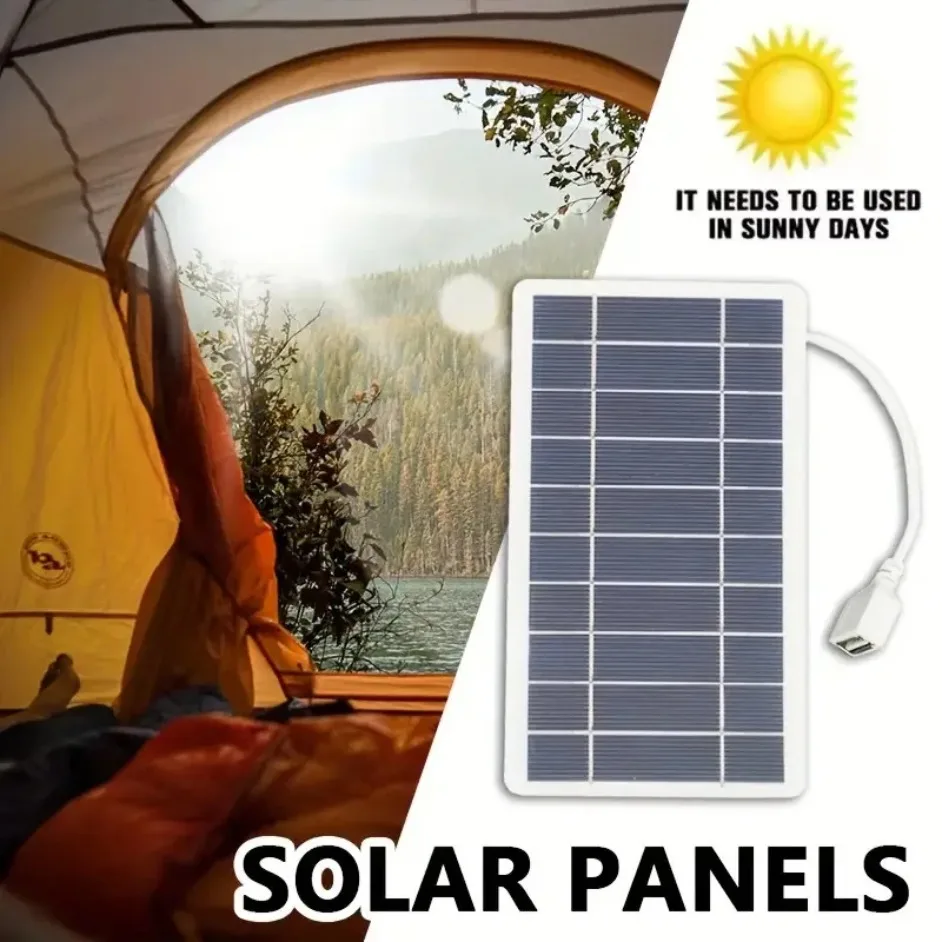 Tragbares USB-Solarpanel-Ladegerät, sicheres, stabiles – Bild 6
