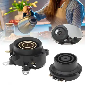 Haushalt Elektrische Wasserkocher Basis Thermostat Temperatur Schalter, Schwarz Schalter Stecker Koppler