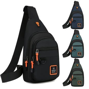 Herren Freizeit Outdoor Wander- und Fahrrad-Umhängetasche, Wasserdichte Sport-Crossbody-Tasche, Reiserucksack