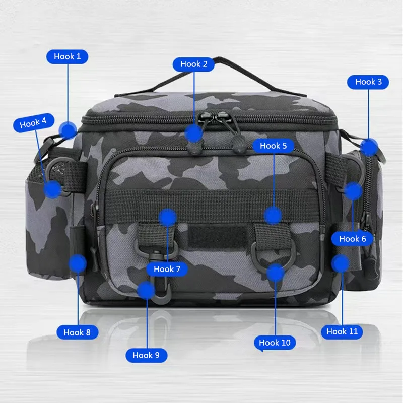 Angelzubehör, Schultertasche, Aufbewahrungstasche, tragbarer – Bild 2