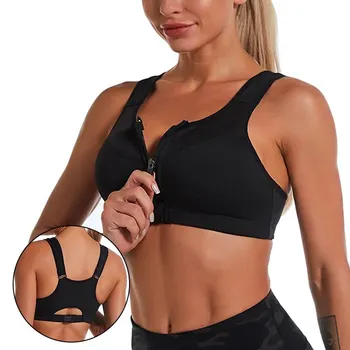 CZGUKE Yoga-Fitness-BH, stoßdämpfender Sport-BH, atmungsaktiv und schnell trocknend, für Training und Laufen