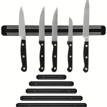 Ein magnetischer, an der Wand montierter Messerhalter, Aufbewahrungsregal für Küchenutensilien, Lagerwerkzeuge