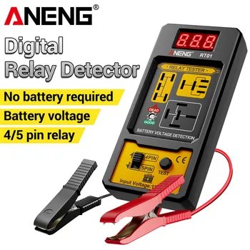ANENG RT01 Digitaler Relais-Detektor, 11-25 V, universell, 4/5 Pins, Autobatterie, Fahrzeugerkennung