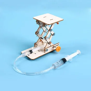 Kinder DIY Wissenschaft Spielzeug Hydraulische Lift Tisch Modell Pädagogisches Wissenschaftliches Experiment