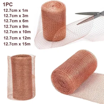 Anti-Schädlinge Kupfer Mesh Anti-schnecke Kupfer Draht Net Signal Abschirmung Net Nagetier Kupfer Draht Net