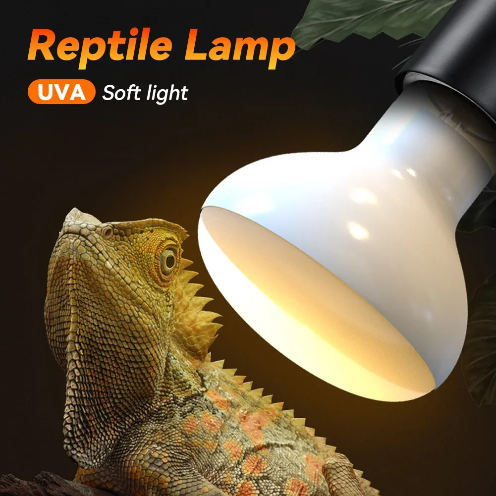 1Pc 25-100W Reptil Wärme Lampen UVA Tageslicht Sonnen Spot – Bild 4