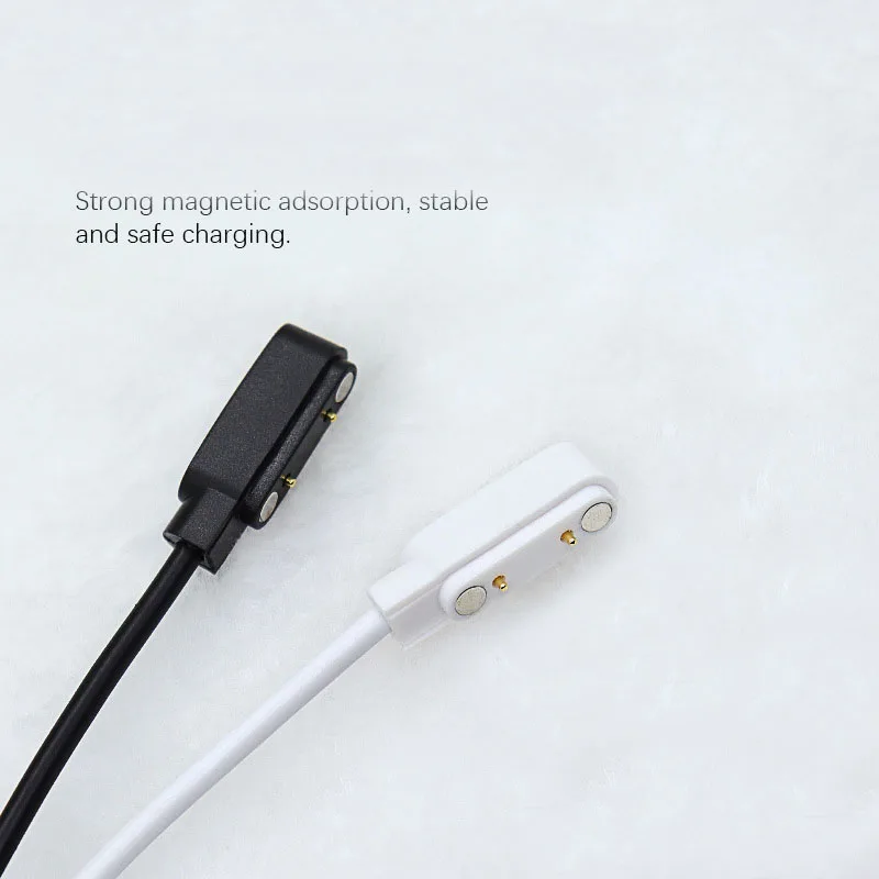 2 Pins 4 Pins Smartwatch Dock Ladegerät Adapter USB Ladekabel – Bild 3