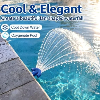 Universelles Schwimmbad-Springbrunnen-Wassersprinkler-Belüftungs- und Kühlsystem, Einfache Installation