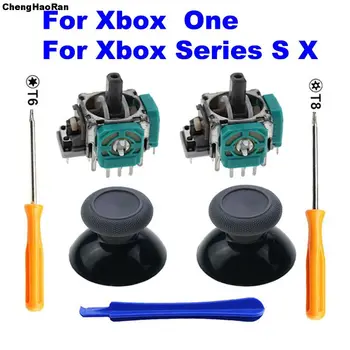 3D Analog-Joystick-Sensormodul Potentiometer & Thumbsticks für XBox One S X Series Controller (2 Stück)