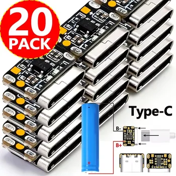 Mini-Lithium-Batterie-Ladeplatinenmodul 3,7V 4,2V 18650 Lithium-Batterie-Ladeschutzplatine