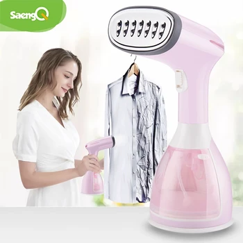 SaengQ Handheld Garment Steamer 1500 W elektrisches Haushalts-Stoff-Dampfbügeleisen 280 ml tragbare vertikale