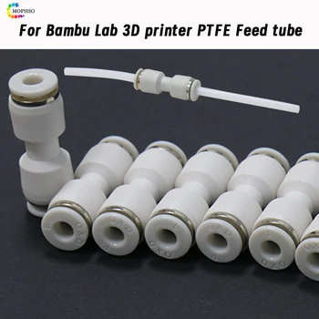 Bambu Lab X1 X1C X1E P1P P1S 3D Drucker PTFE Rohr Pneumatische Stecker 1,75mm Filament Extruder Für Bambulab