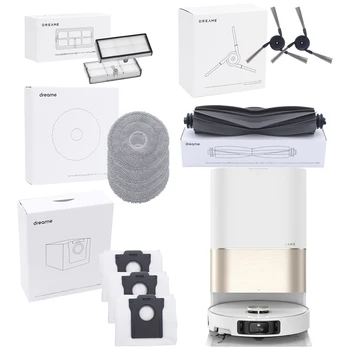 【Optional】 Dreame X40 Ultra Roboterstaubsaugerzubehör, Rollenbürste, Filter, Staubbeutel, Wischtuch