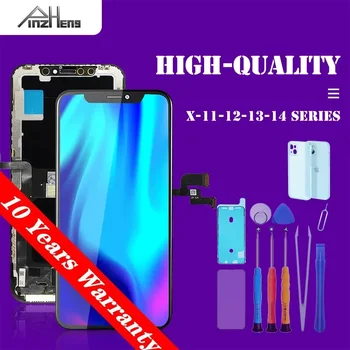 PINZHENG Display INCELL LCD OLED OEM AMOLED für iPhone XS MAX X XR 11 12 13 MINI PRO PROMAX Bildschirmersatz