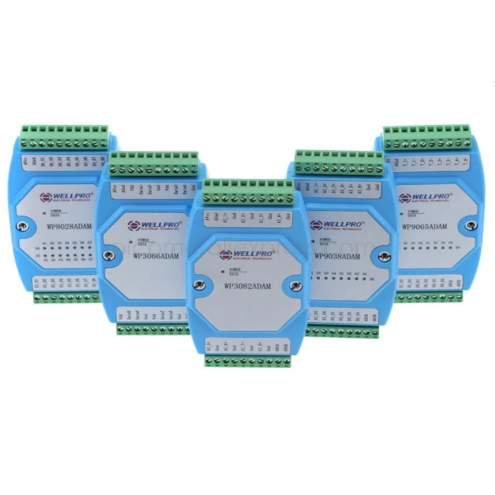RS485 Modbus RTU Erfassungsmodul DI DO AI AO Digital Analog