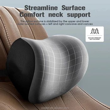 Auto Memory Foam Nackenkissen Schutz Lendenwirbel Rückenlehne Kissen Lendenkissen Auto Kopfstützenkissen