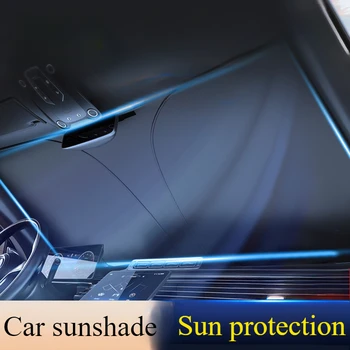 Auto Windschutzscheibe Sonnenschutz Abdeckungen für Frontscheibe Sonnenschutz UV Schutz Sonnenschirm für Auto