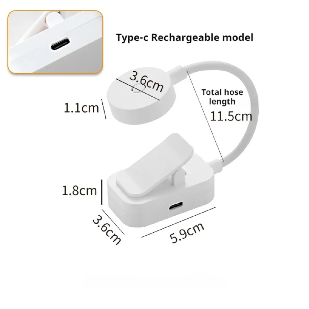 Mini LED Lesebuchlampe Tischleuchte 3 Modi Einstellbar – Bild 6