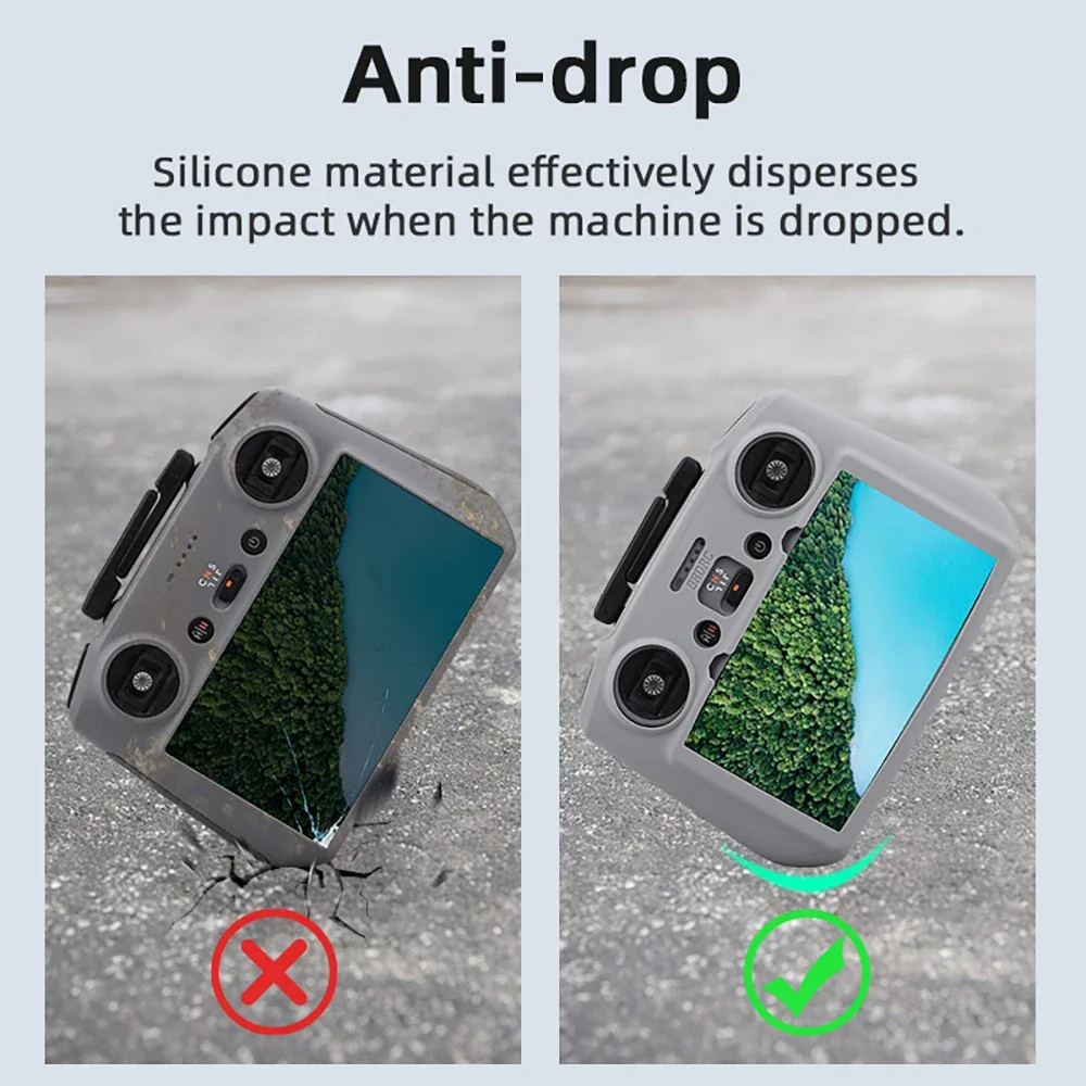 BRDRC Silikonhülle für DJI NEO 2/Mini 5 Pro/Air 3S Drohne RC – Bild 3
