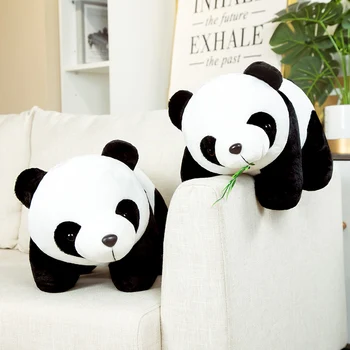 20 cm süße Baby Bambus Panda Bär Plüsch Stofftier Puppe Cartoon Kawaii Puppen Weihnachtsgeschenke