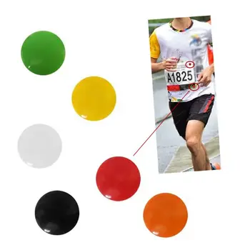 Marathon Rennen Nummer Magnetische Rennen Bib Halter Laufen Fix Clips Anzahl Gürtel Tuch Schnalle (4 Stück)
