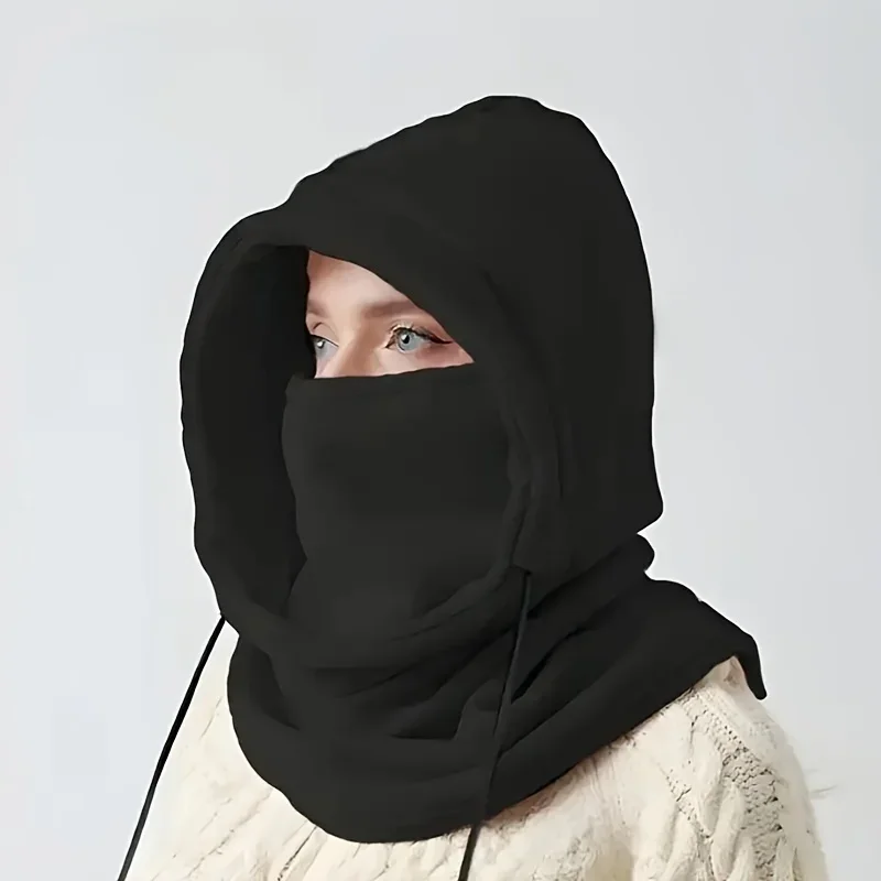 Unisex Winter-Sturmhaube - Winddichte Maske mit Kordelzug – Bild 3