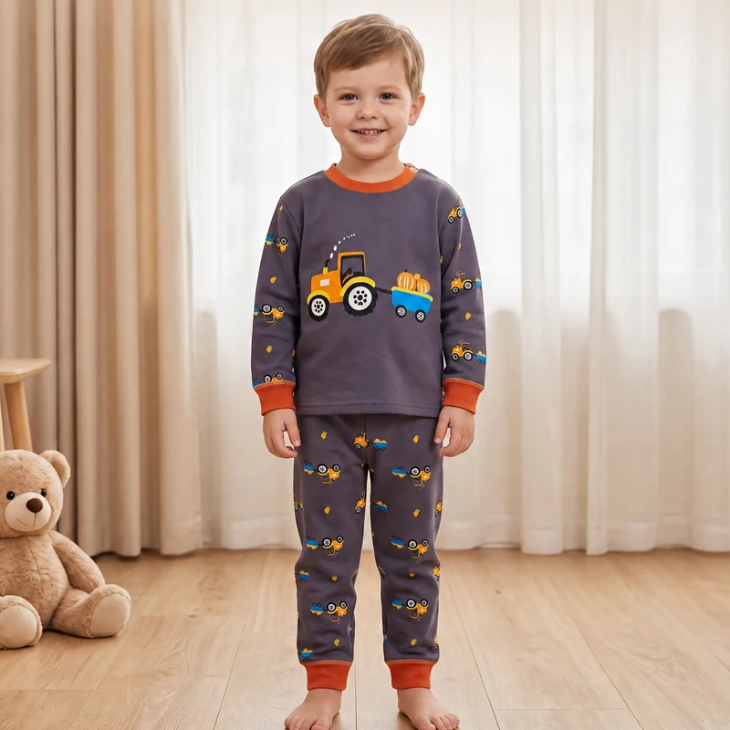 Kinder-Sets Kinderbekleidung Jungen Mädchen Baumwolle Herbst