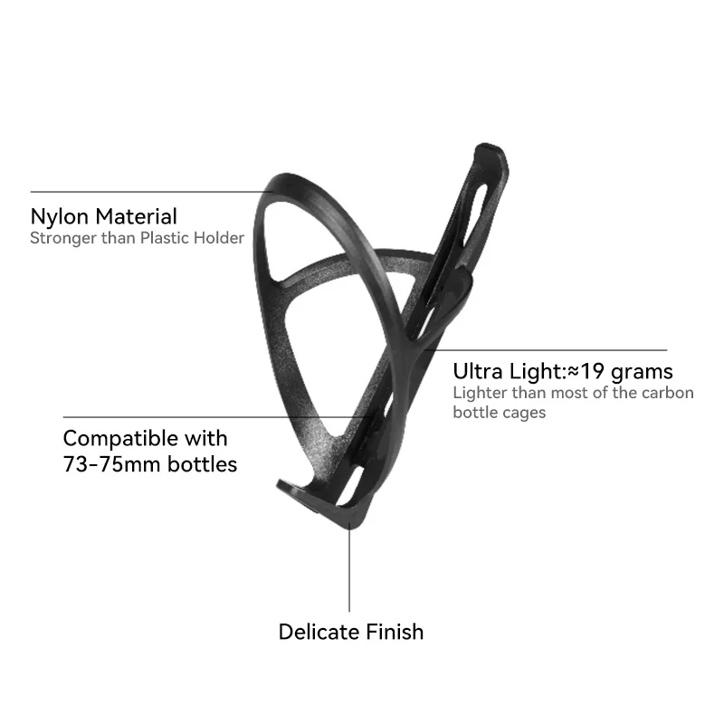 N1 Wasserflaschenhalter Nylonkäfig 21g Superleichter Rennrad – Bild 3