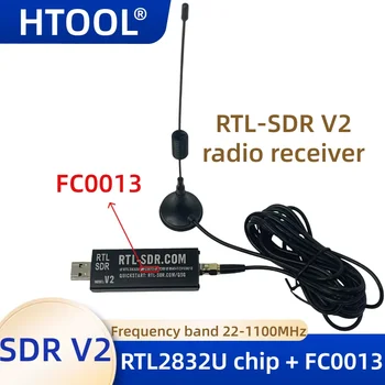 SDR-Funkempfänger RTL2832U RTL-SDR-Chipempfänger mit FC0013-Tunerband 22-1100 MHz
