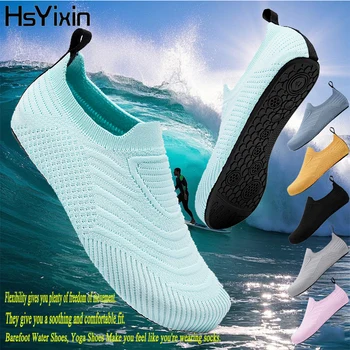 Aqua-Schuhe für Damen, Herren-Strand-Schwimm-Wassersport-Socken, Barfuß-Sneaker