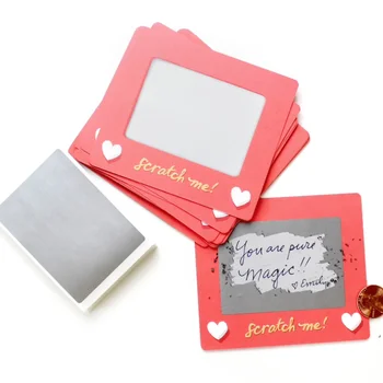 Rubbelkarten, Geburtstagsgeschenk, Liebesgutscheine, Jahrestag, DIY-Geschenk für Sie, Valentinstag (10 Stück)