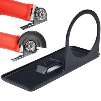 Hand Winkel Grinder Basis Balance Halterung Einstellbare Verdickte Stahl Halter Schneiden Maschine Basis Diy